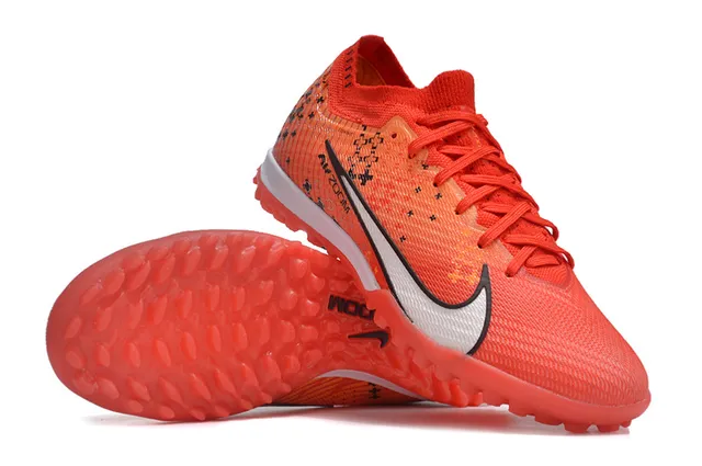 Nike Mercurial Vapor XV Elite TF Orange Turf 足球鞋 3