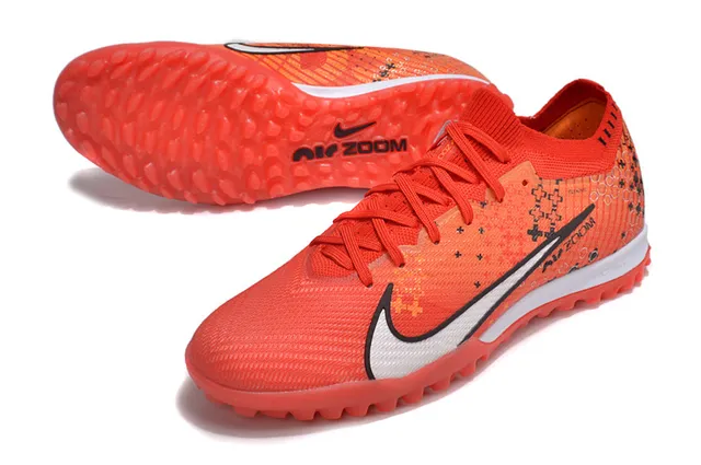 Nike Mercurial Vapor XV Elite TF Orange Turf 足球鞋 4