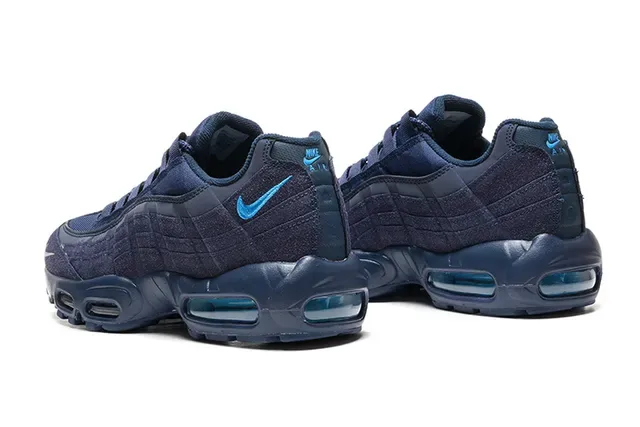 Nike Zapatillas Lifestyle Azul Marino Upper Acolchado Unidades de Aire Visibles Dobles 4