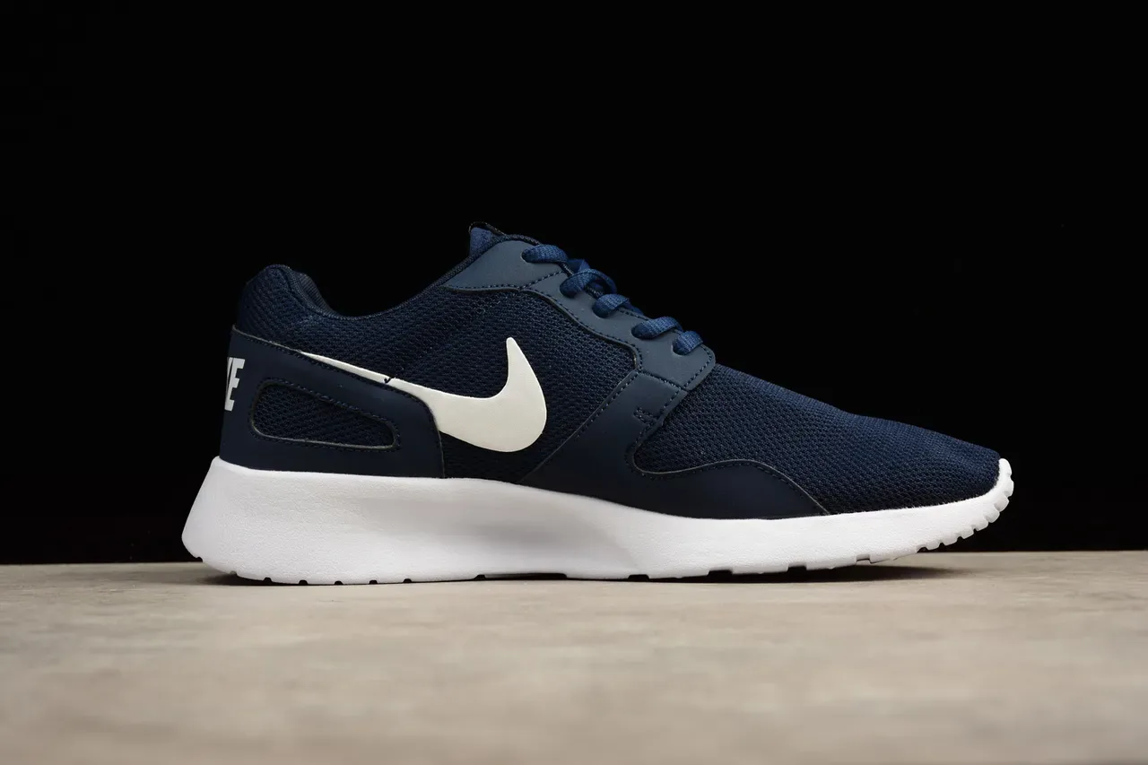 Nike Navy White Mesh Upper Synthetic Overlays Lifestyle Sneakers 8