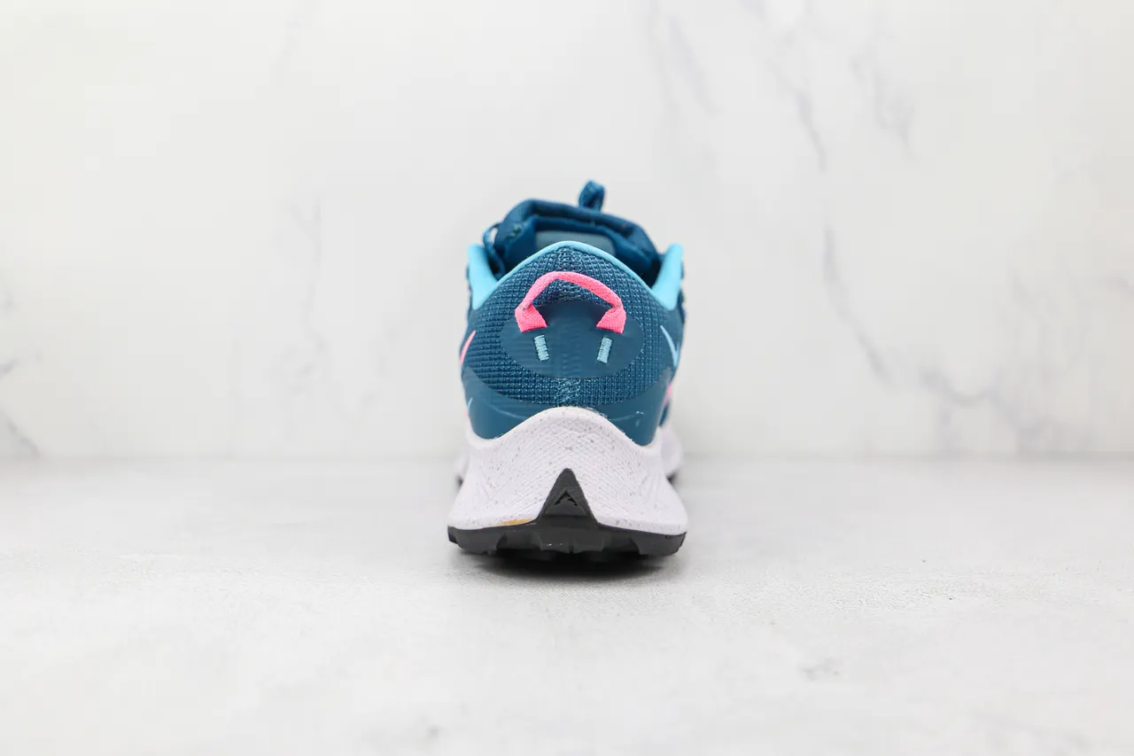 Nike Pegasus Trail Teal Pink Running Shoes 9