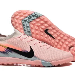 Nike Phantom GT Turf 粉黑刷纹 草地足球鞋