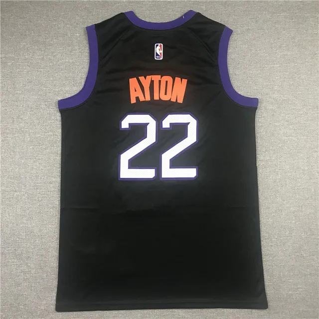 Nike Phoenix Suns 'The Valley' Pixel Gradient Camiseta Negra 3