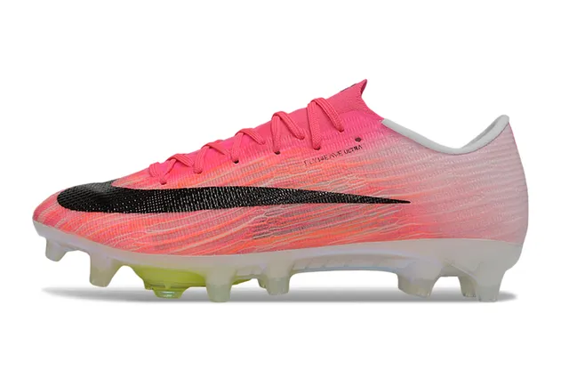 Nike Rosa Negro Flyweave Ultra Knit Upper Translucido Air Zoom Suela Firm-Ground Futbol Zapatos 8