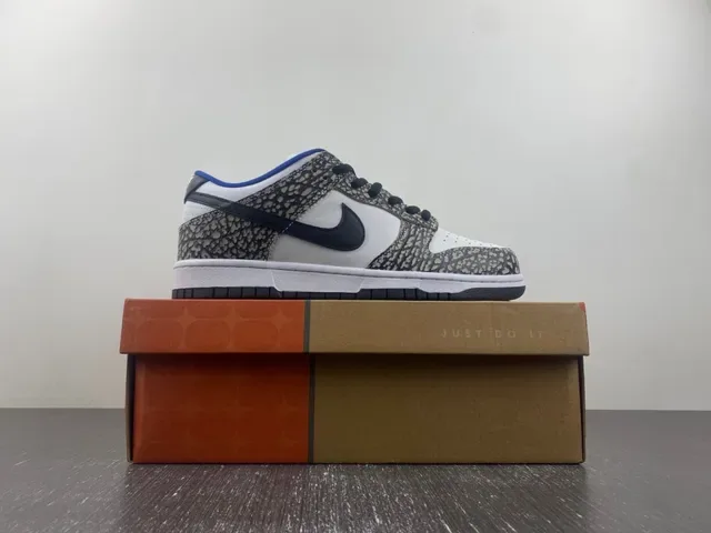 Nike SB Dunk Low Imprimé Éléphant Chaussures de Skateboard 16