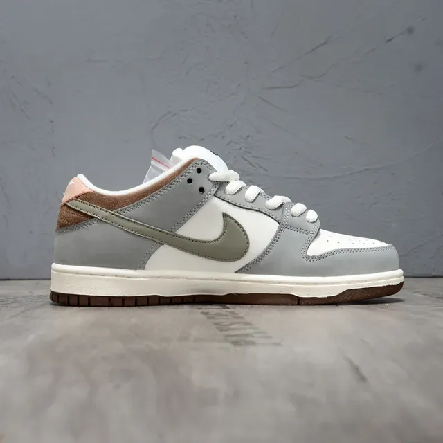 耐克 SB Dunk Low 灰白橄榄滑板鞋 6