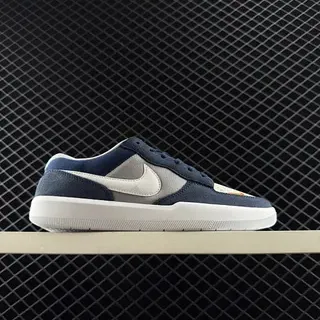 Nike SB Force 58 Navy Gray White স্কেটবোর্ড জুতা