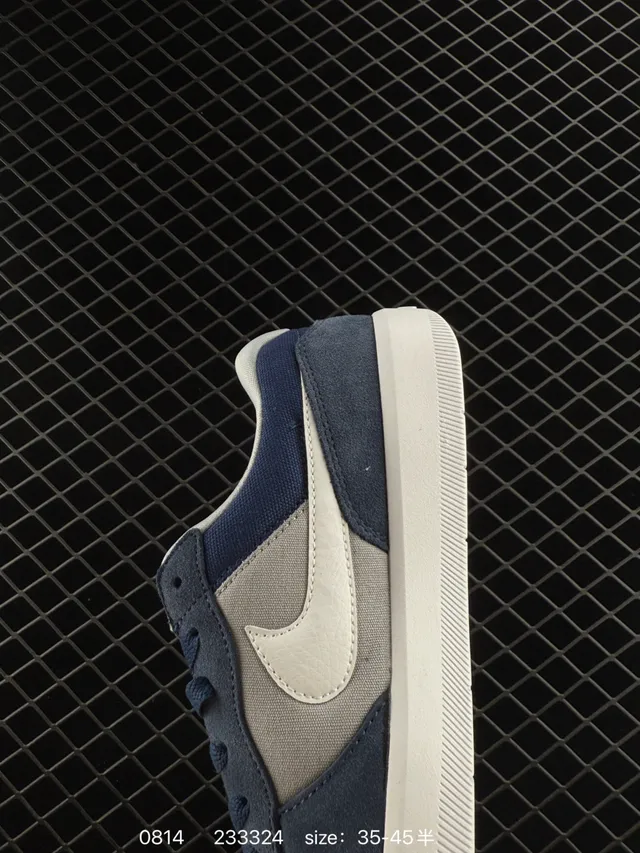 Nike SB Force 58 Navy Gray White স্কেটবোর্ড জুতা 3