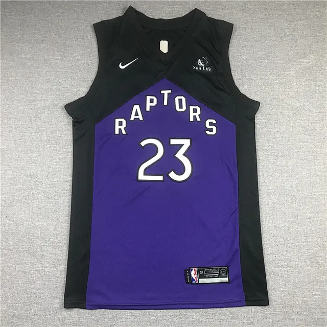 Nike Toronto Raptors 23 Reward Edition বেগুনি কালো জার্সি 2
