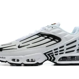 Nike أبيض أسود قفص صناعي متعدد الطبقات مرئي وحدات هواء معايرة أحذية أسلوب حياة