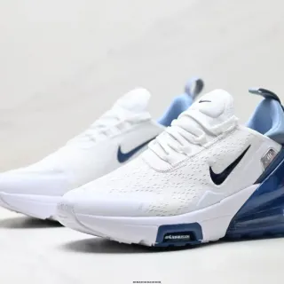 Nike 白色蓝色穿孔网状鞋面可见 Air Zoom Unit 生活方式运动鞋