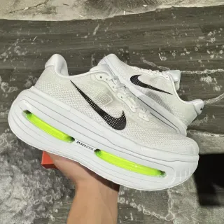 Nike أبيض أخضر شبكة علوية مزدوجة مرئية Air Zoom units lifestyle sneakers