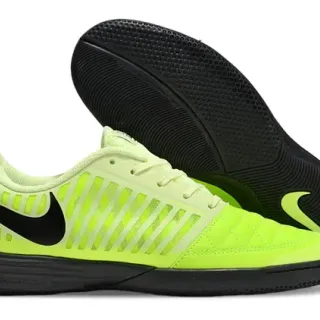 Nike Yellow Black Low-Top Synthetic Upper Sneakers