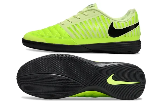 Nike Sneakers Jaunes Noires Low-Top Upper Synthétique 19