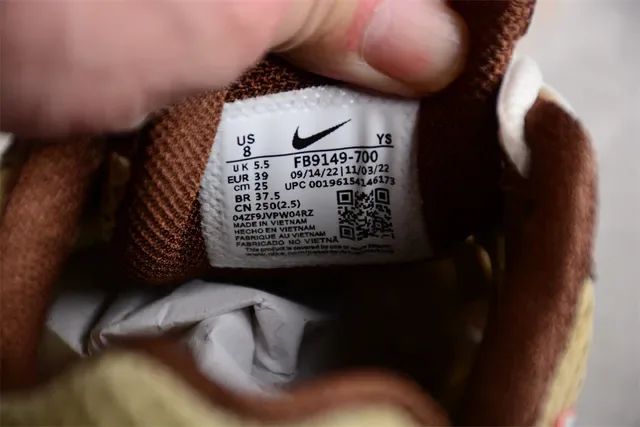 Nike Zoom 2K Chaussures Running Marron Beige Orange 3