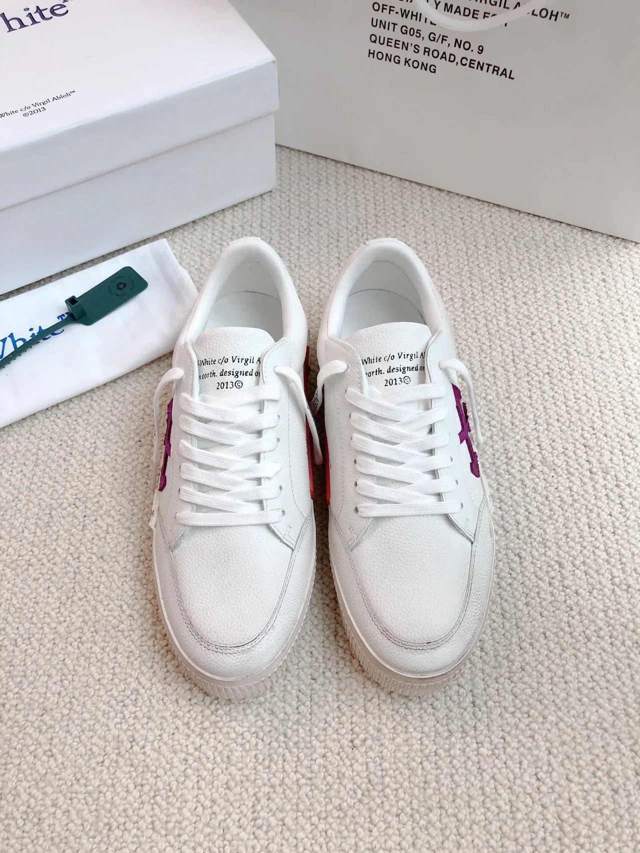 Off-White Logotipo de Flecha Blanco Lifestyle Sneakers 2