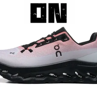 On Cloudmonster Pink Gradient Running Shoes