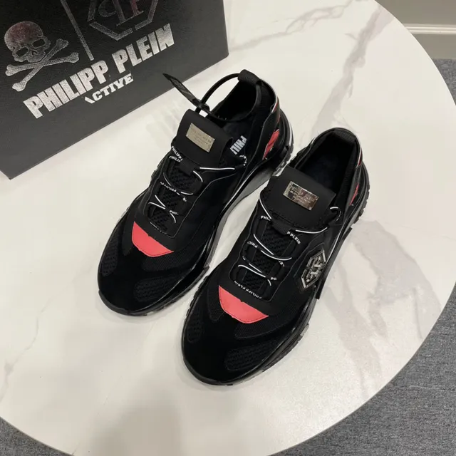 Philipp Plein Chunky Sneaker Black Red Gray Chunky Sneakers 8