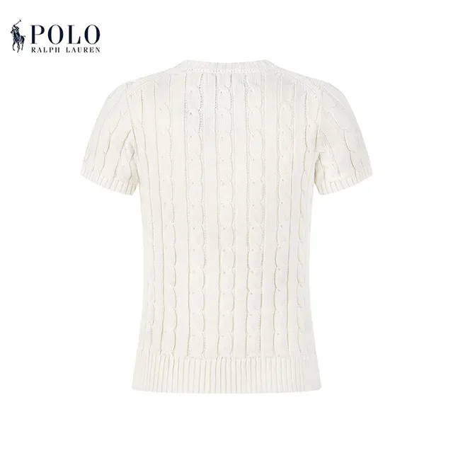 Polo Ralph Lauren Cable Knit Short-Sleeve Sweater 3