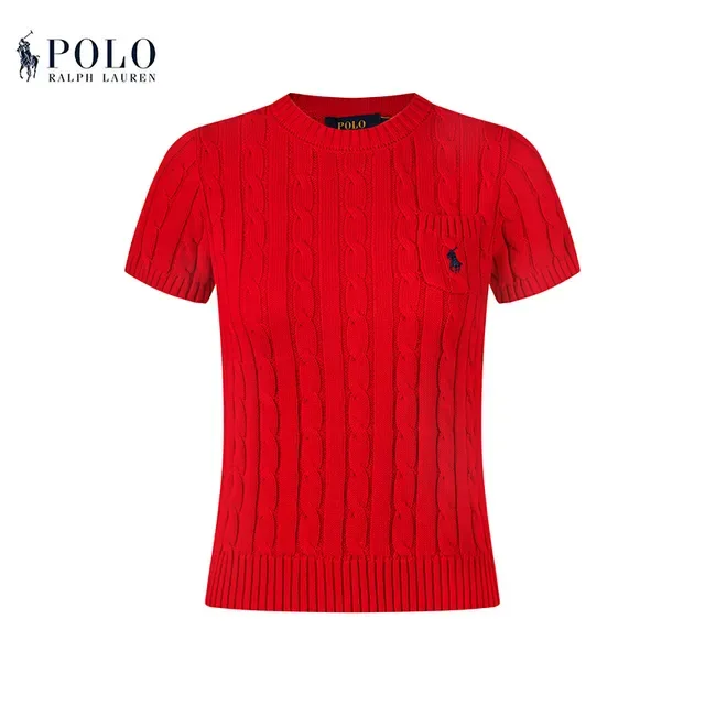 Polo Ralph Lauren Cable Knit Short-Sleeve Sweater 4