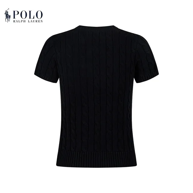 Polo Ralph Lauren Cable Knit Short-Sleeve Sweater 7