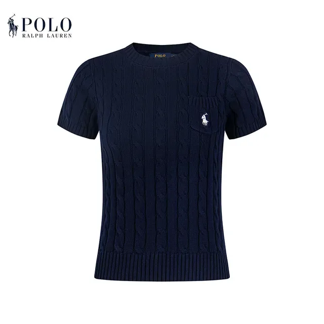 Polo Ralph Lauren Cable Knit Short-Sleeve Sweater 8