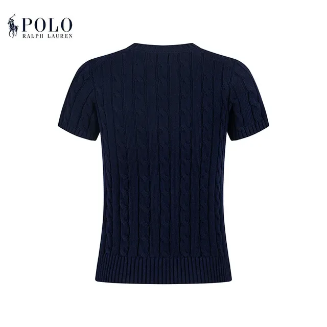 Polo Ralph Lauren Cable Knit Short-Sleeve Sweater 9
