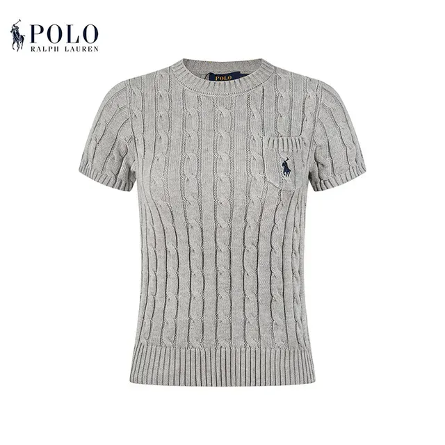 Polo Ralph Lauren Cable Knit Short-Sleeve Sweater 10