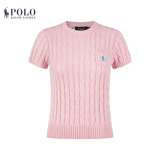 Polo Ralph Lauren Cable Knit Short-Sleeve Sweater 14