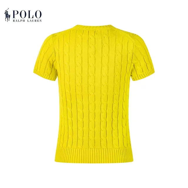 Polo Ralph Lauren Cable Knit Short-Sleeve Sweater 17