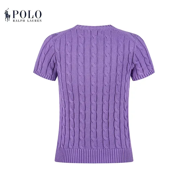 Polo Ralph Lauren Cable Knit Short-Sleeve Sweater 19