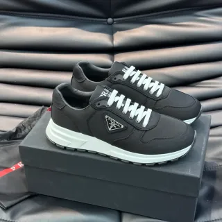 Prada Cloudbust Black and White Lifestyle Sneakers