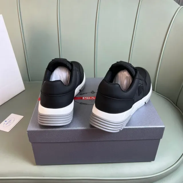 Prada Cloudbust Black and White Lifestyle Sneakers 4