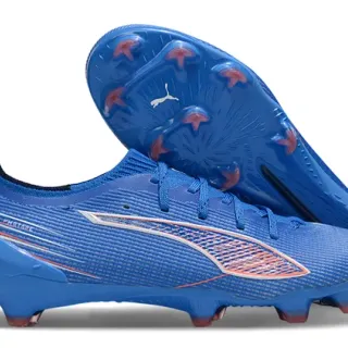 Puma Future Z Blue Orange Firm-Ground 足球鞋
