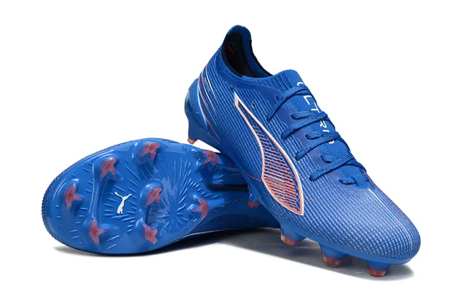 Puma Future Z Blue Orange Firm-Ground أحذية كرة القدم 4