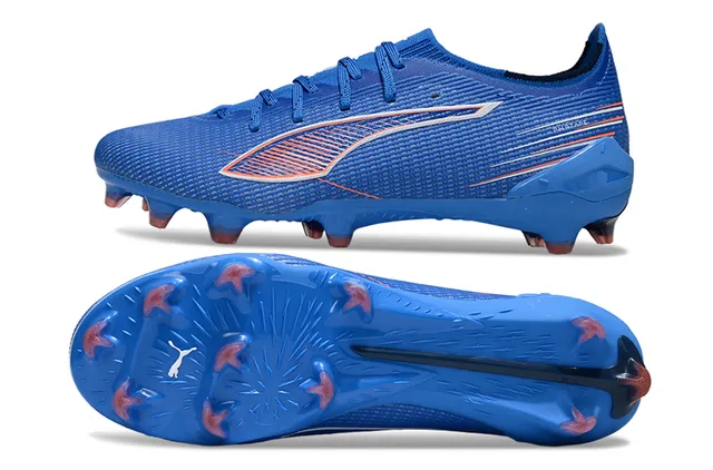 Puma Future Z Blue Orange Firm-Ground أحذية كرة القدم 6
