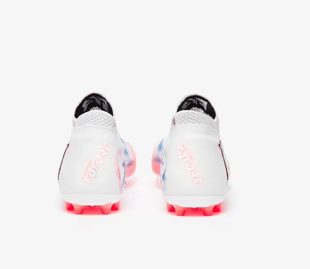 Puma Future Z Gradient White Red Blue Firm-Ground Zapatos de fútbol 12