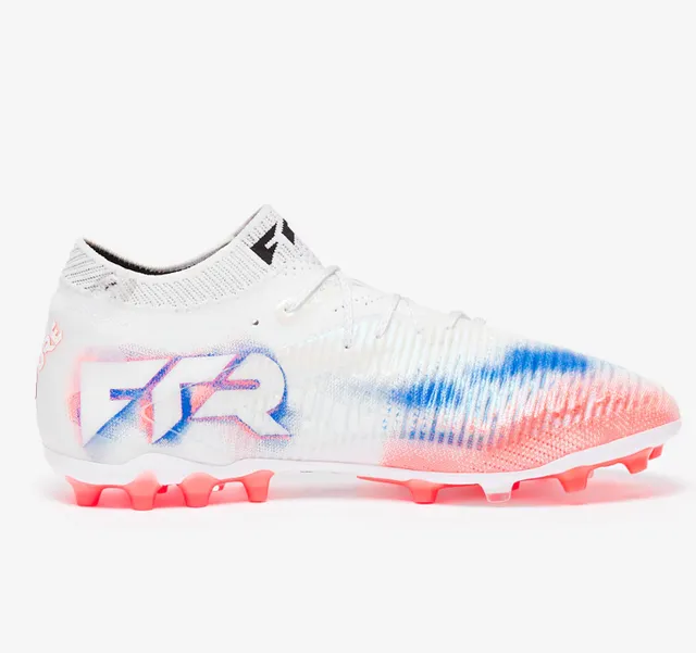 Puma Future Z Gradient White Red Blue Firm-Ground Zapatos de fútbol 14