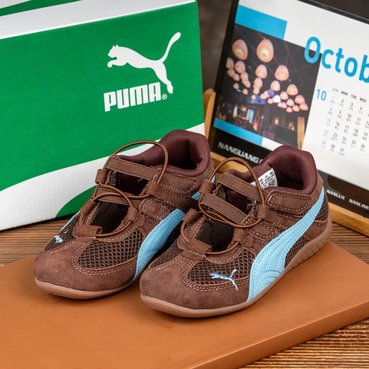Puma Speedcat أطفال أصفر وأسود أحذية رياضية أسلوب حياة 6