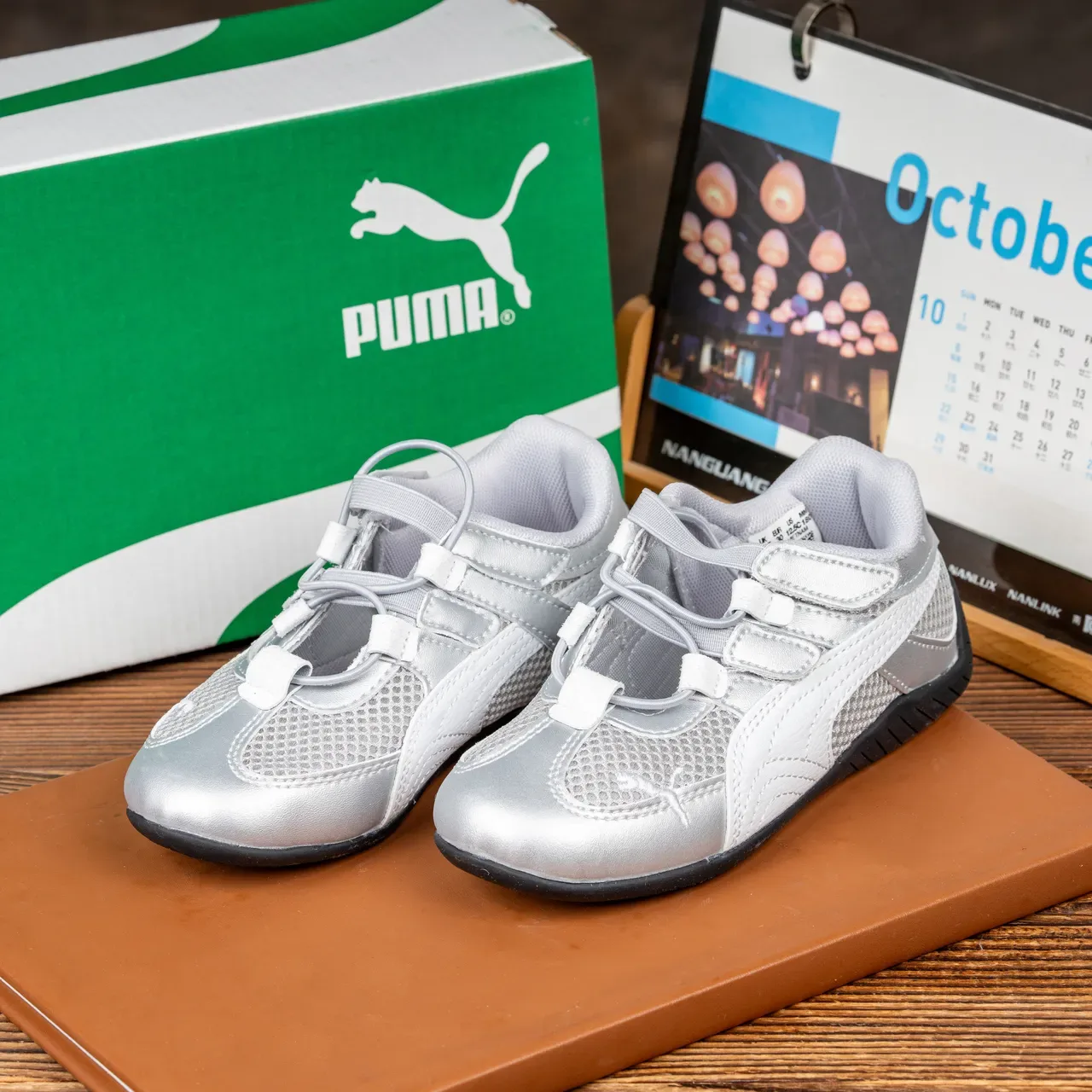 Puma Speedcat أطفال أصفر وأسود أحذية رياضية أسلوب حياة 7