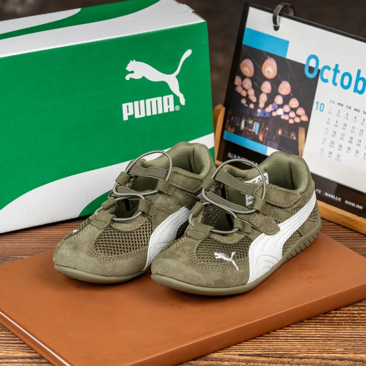 Puma Speedcat أطفال أصفر وأسود أحذية رياضية أسلوب حياة 10