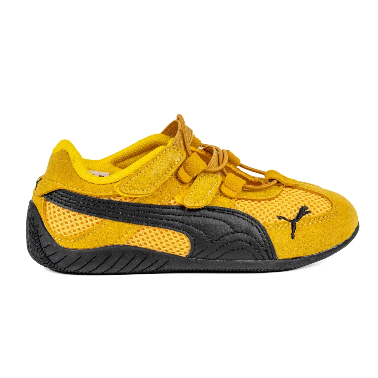 Puma Speedcat أطفال أصفر وأسود أحذية رياضية أسلوب حياة 24