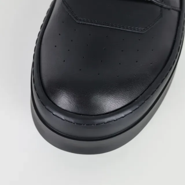 Rick Owens Ramones Bottes de cheville plateforme noires 5