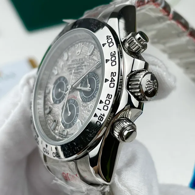 Rolex Cosmograph Daytona Textured Gray Dial Stainless Steel Mechanical Watch 7