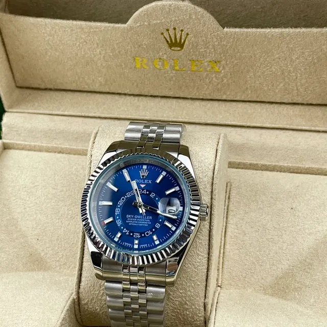 Rolex Sky-Dweller Blue Dial Stainless Steel Mechanical Watch 2