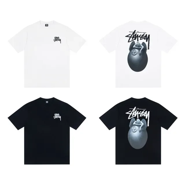 T-shirt Stussy imprimé graphique 8-Ball 2