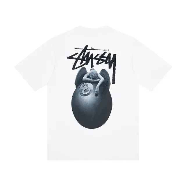 T-shirt Stussy imprimé graphique 8-Ball 3