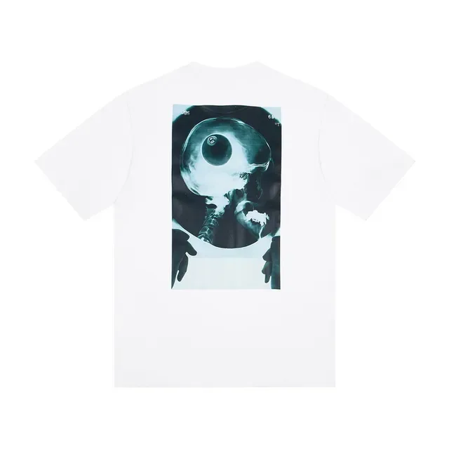 Stussy 8-Ball 白黑印花T恤 前胸Logo 3