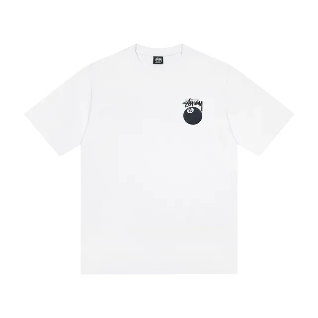 Stussy 8-Ball 白黑印花T恤 前胸Logo 4