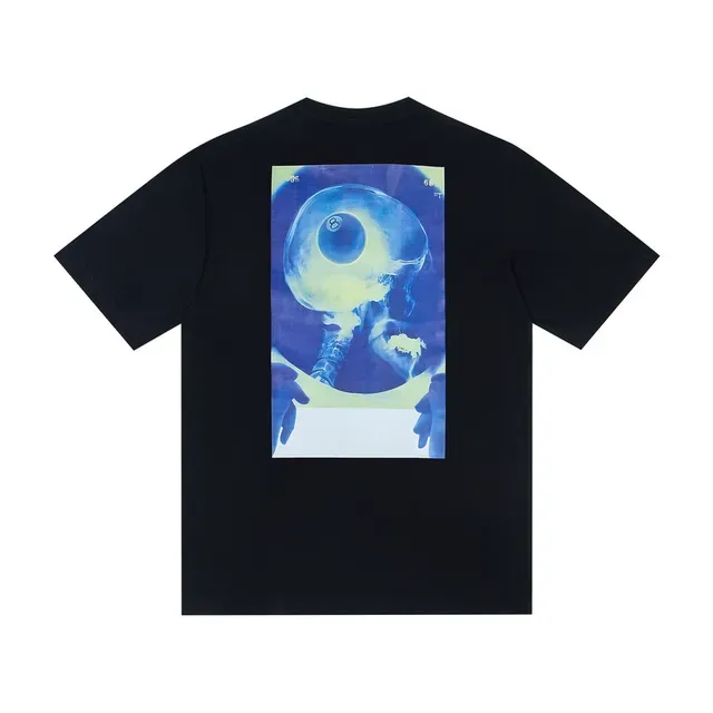 Stussy 8-Ball 白黑印花T恤 前胸Logo 5